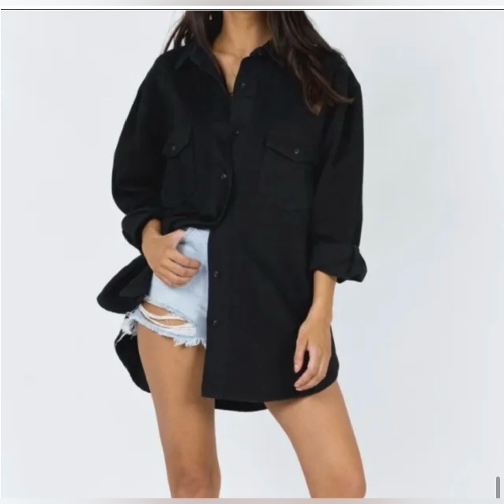Princess Polly Neve Oversized Shacket